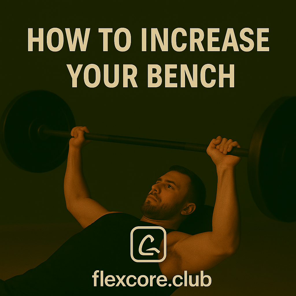 🏋️‍♂️ How to Increase Your Bench Press — Proven Workout Plan & Strength Guide